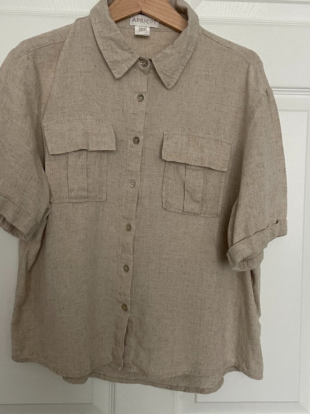 Apricot Short Sleeved Shirt
